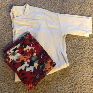 LLR Outfit- Cream&Red
